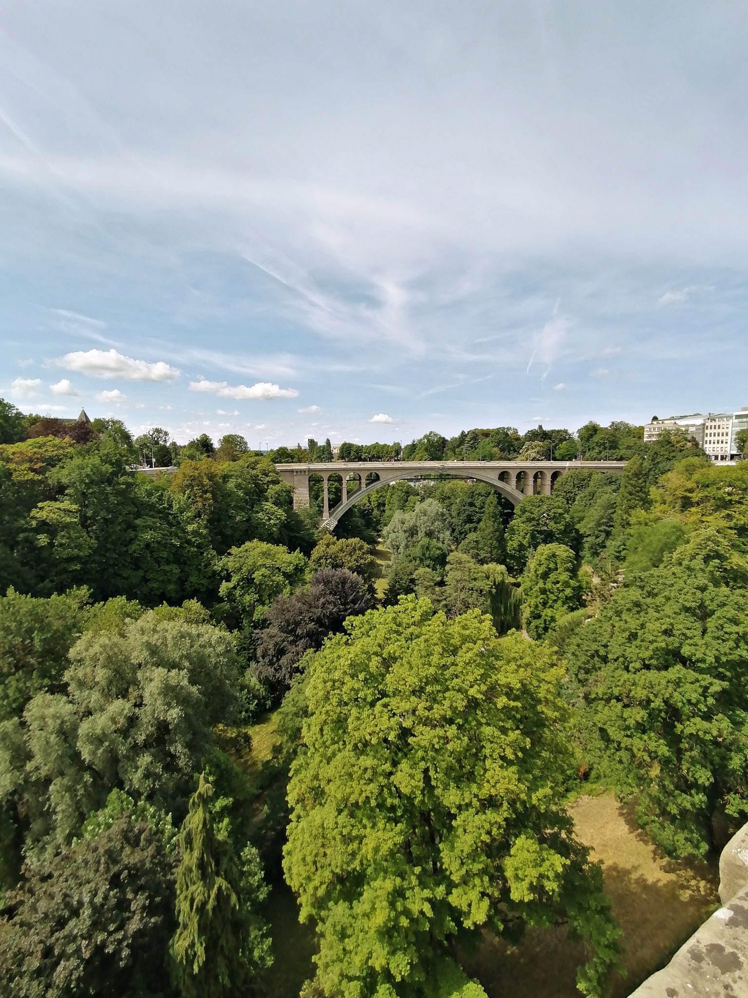 Pont Adolphe, pogled sa Gelle Fra, Luksemburg