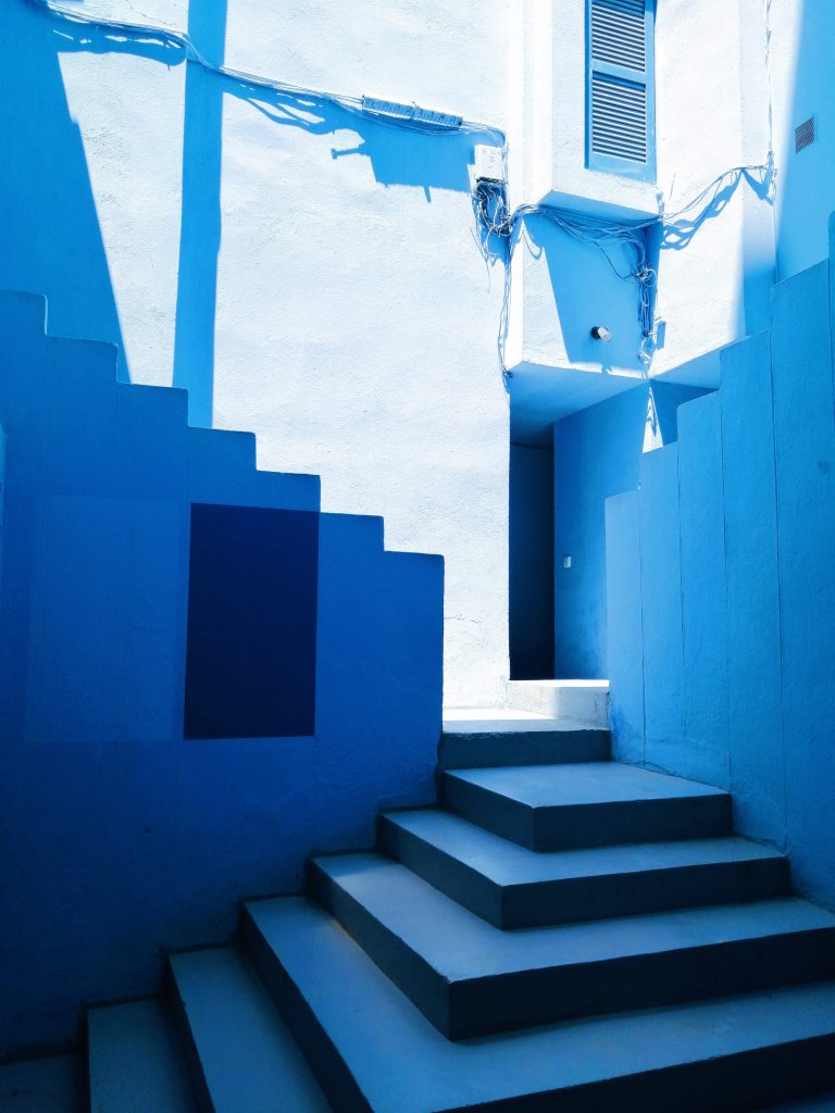 plave fasade Muralle u Španjolskoj