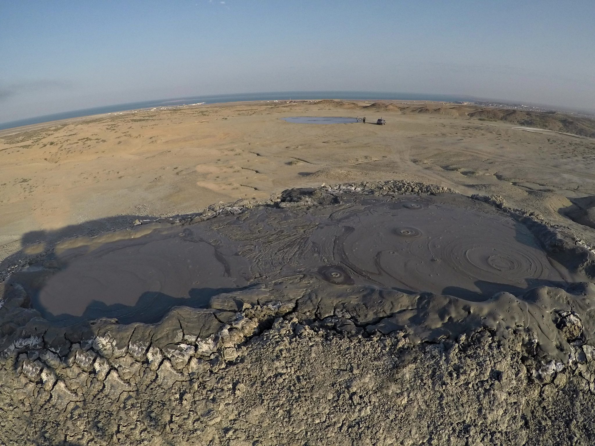 Aktivni vulkan u mirovanju gobustan azerbajdžan