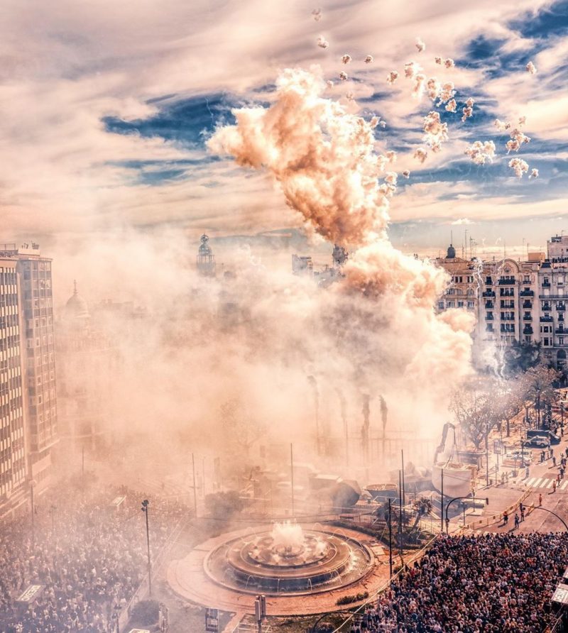 La mascleta fallas u valenciji