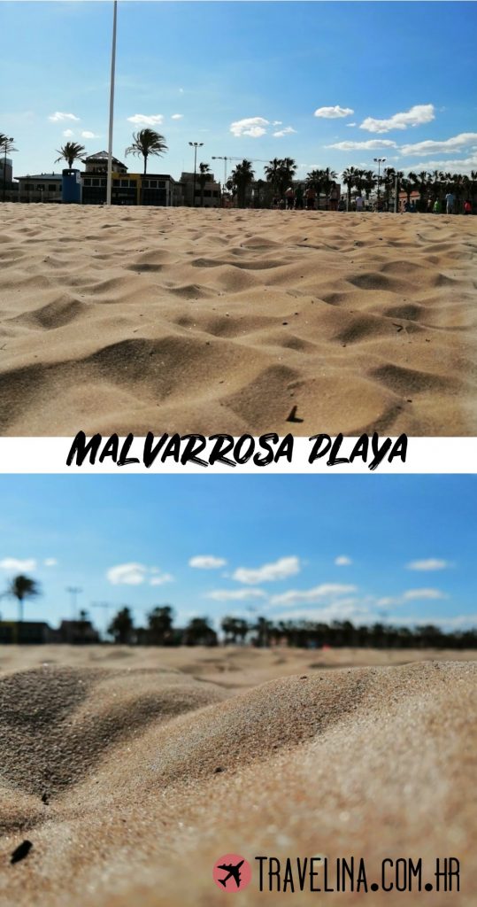 Malvarrosa plaže u valenciji