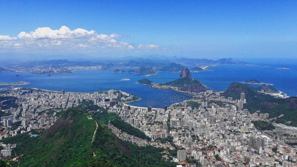 Pogled na Rio de Janeiro Brazil travelina