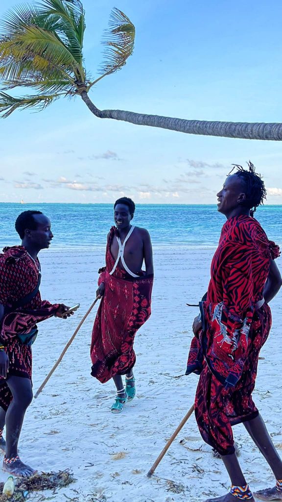 Masai ratnici putovanje na zanzibar