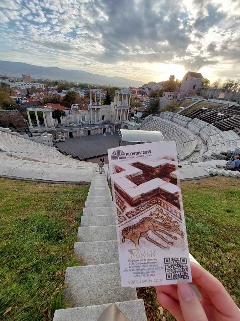 Plovdiv, putovanje u Bugarsku (7) Amfiteatar kod starog grada u Plovdivu. Ulaznica je samo par eura-min
