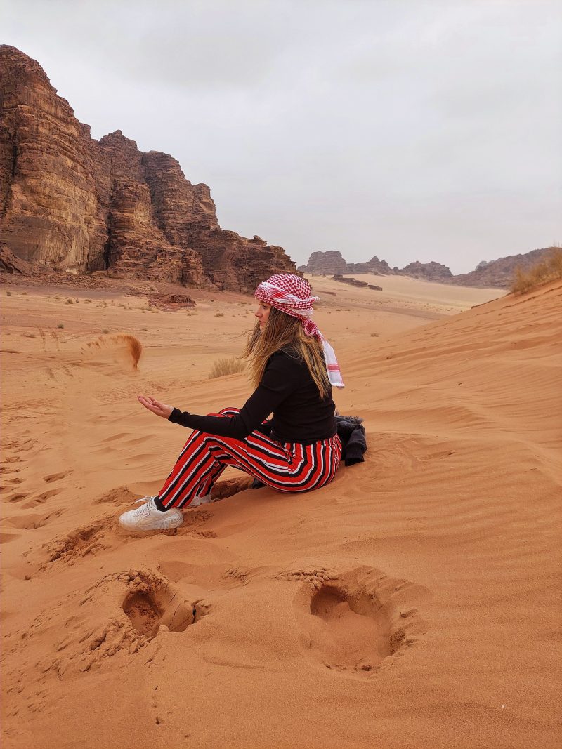 Pustinja wadi rum jordan