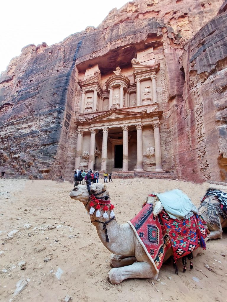 Riznica treasury petra putovanje u jordan