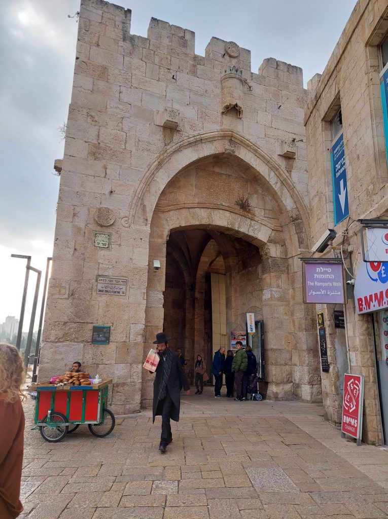 Jaffa gate - jedan od 5 ulaza u stari grad Jeruzalem putovanje u jeruzalem