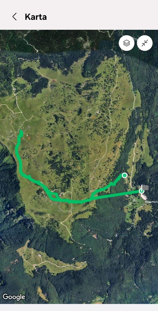 uspon na veliku planinu slovenija