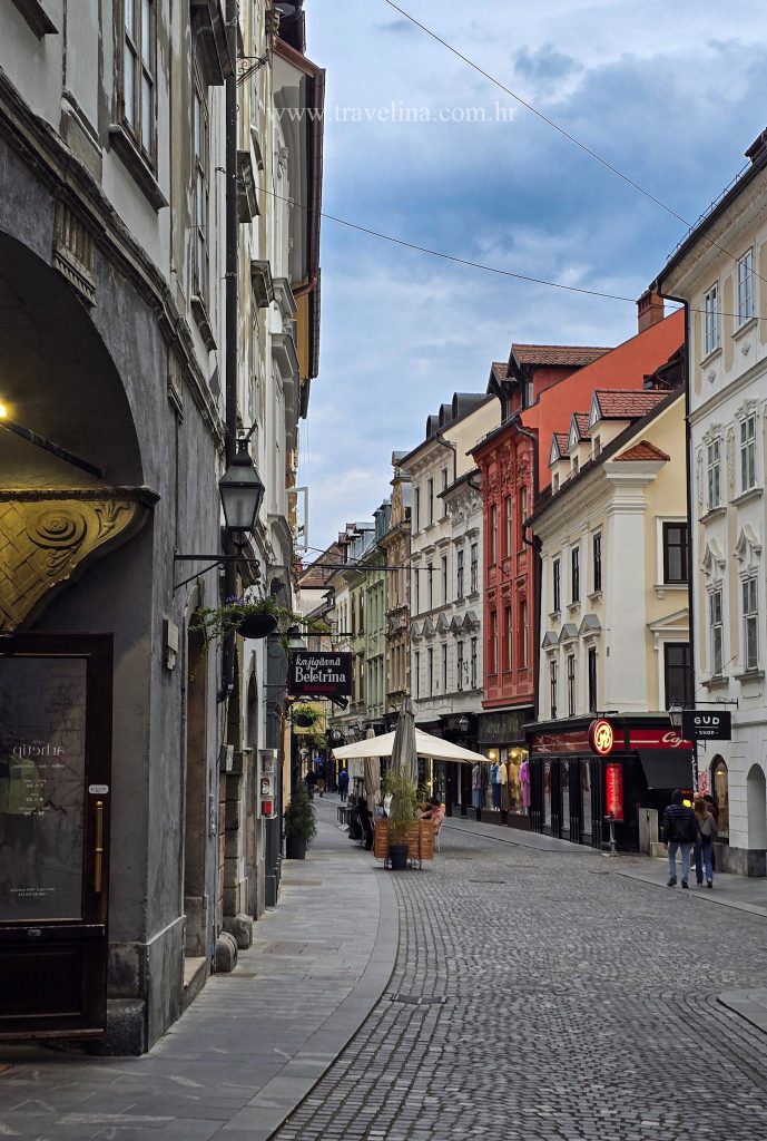 Mestni trg u Ljubljani, centar grada