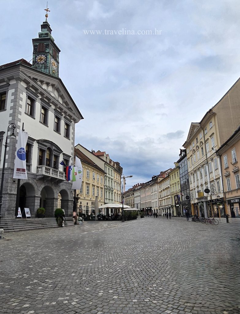 Mestni trg u Ljubljani, centar grada